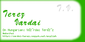 terez vardai business card